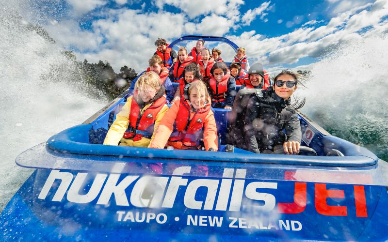 Billet Billets pour le tour en bateau à moteur des chutes de Huka (30 minutes)