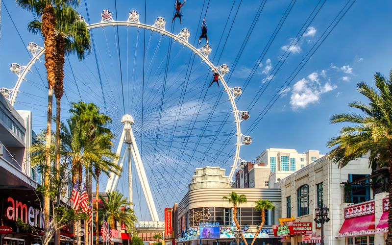 Billet Fly LINQ Zipline Tickets