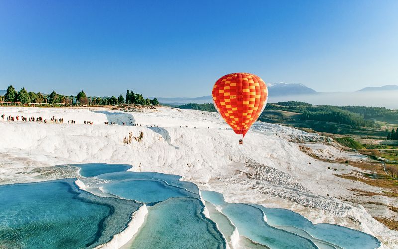 Billet Vol en montgolfière à Pamukkale