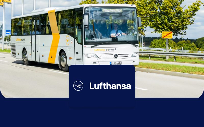 Billet Lufthansa Express : Billets de bus aller simple de/vers l'aéroport de Munich au centre-ville