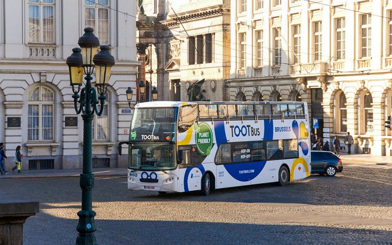 Billet Tootbus : tour en bus Hop-On Hop-Off de Bruxelles