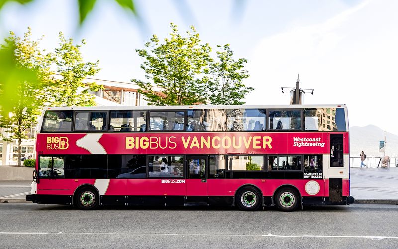 Billet Big Bus : tour en tour Hop-On Hop-Off Hop-Off de Vancouver