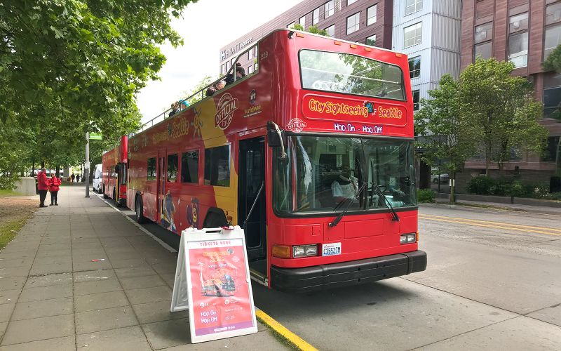 Billet City Sightseeing : Tour en bus Hop-On Hop-Off de Seattle