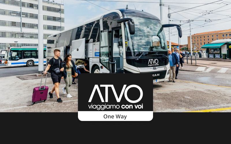 Billet Billets aller simple avec ATVO : aéroport de Trévise de/vers Piazzale Roma de Venise