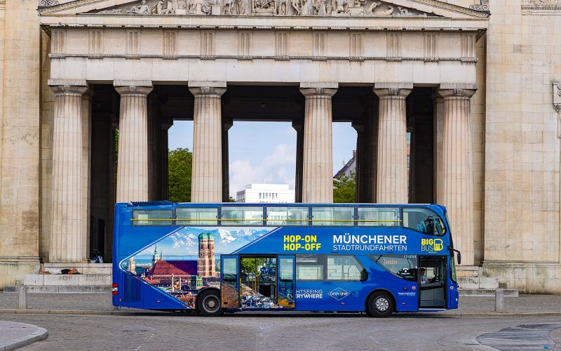Billet Big Bus : visite de Munich en bus Hop-On Hop-Off