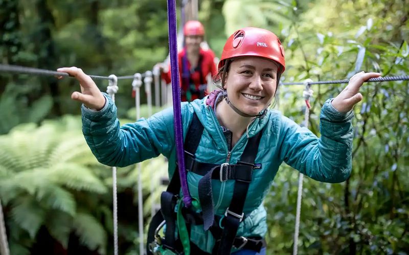 Billet Expérience de zipline dans la forêt de Rotorua