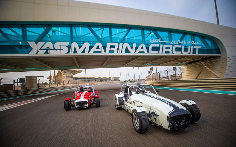 Billet Caterham Seven 360 : Conduisez ou roulez sur le circuit de Yas Marina