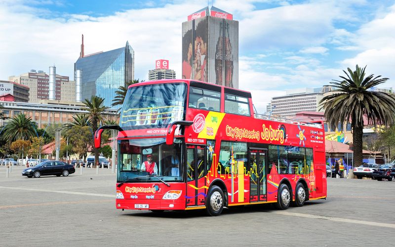 Billet City Sightseeing : Visite en bus Hop-On Hop-Off de Johannesburg