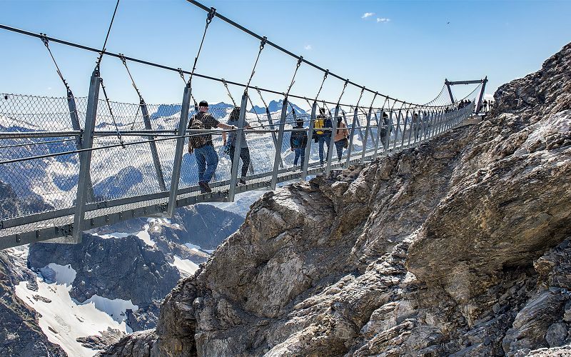 Billet Visite guidée d'Engelberg, du lac Trübsee et du Mont Titlis depuis Lucerne avec dégustation de fromage