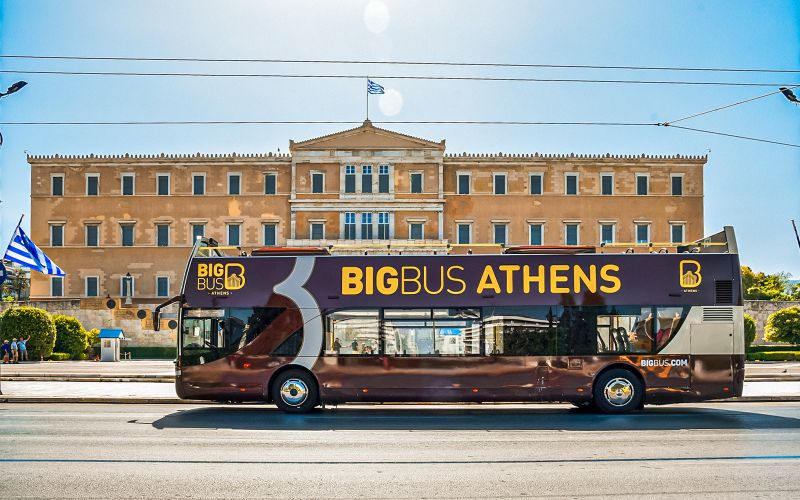 Billet Big Bus : tour en bus Hop-On Hop-Off Hop-Off d'Athènes