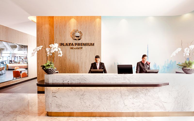 Billet Accès au salon Plaza Premium à l'aéroport international de Dubaï : Terminal 3 Départs