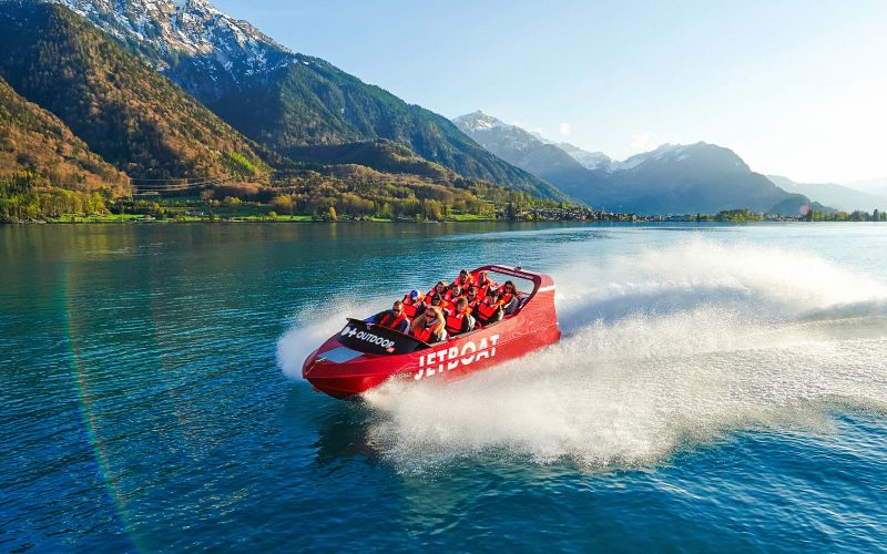 Billet Billets pour le Jetboat du lac de Brienz