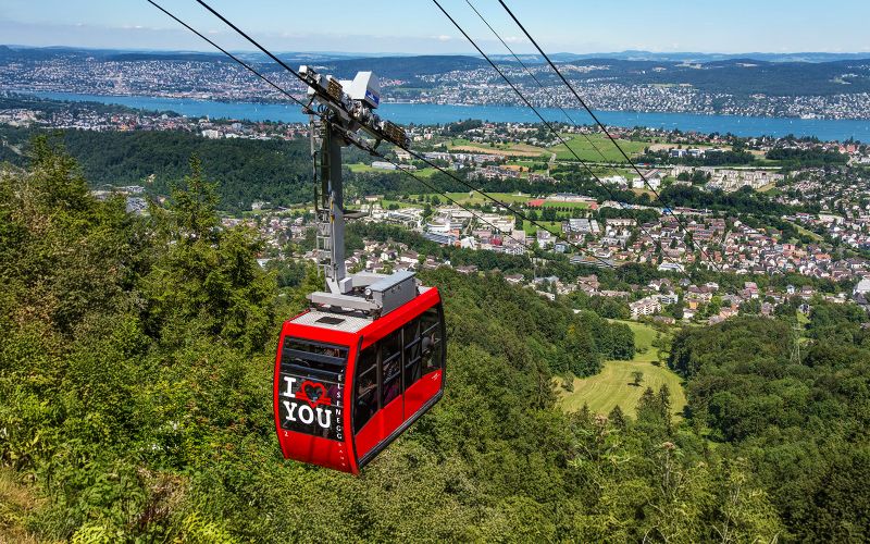 Billet Visite guidée de Zürich avec téléphérique et croisière touristique