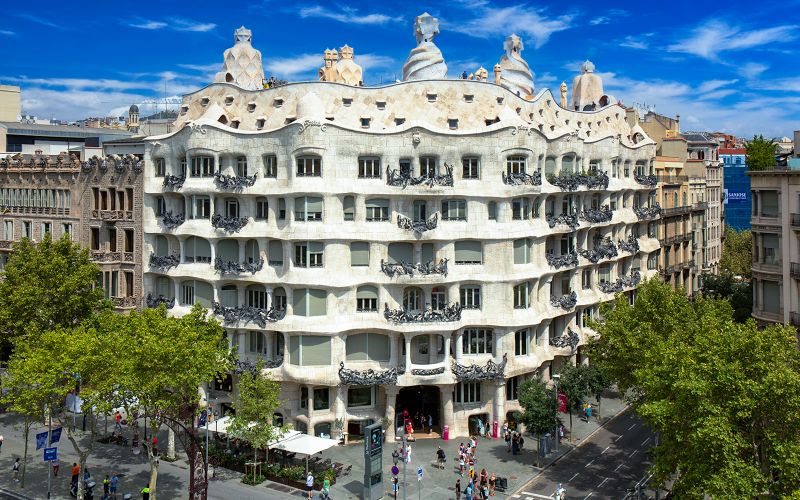 Billet Billets coupe-file pour La Pedrera-Casa Milà avec audioguide
