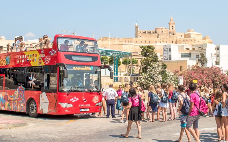 Billet City Sightseeing : Visite en bus Hop-On Hop-Off de l'île de Gozo