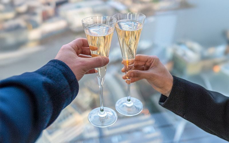 Billet Billets pour The Shard tout compris avec Champagne