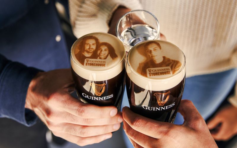 Billet Billets pour le Guinness Storehouse avec une boisson STOUTie