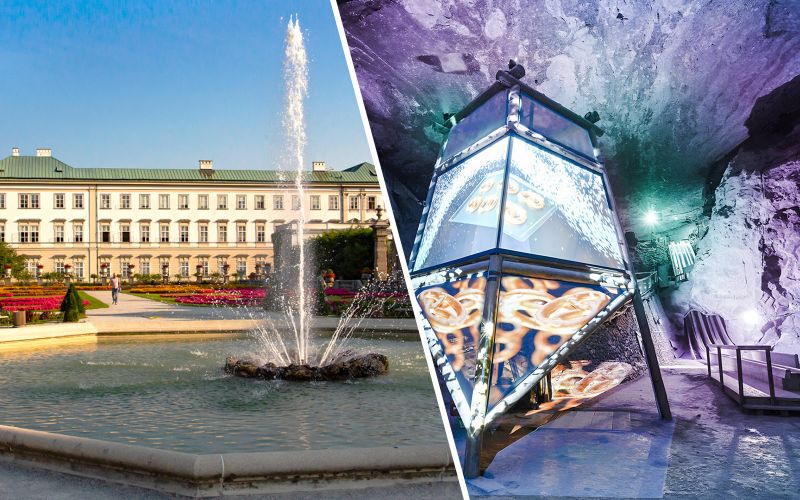 Billet Combo : Excursion sur le thème du film « La Mélodie du bonheur » + Mines de sel