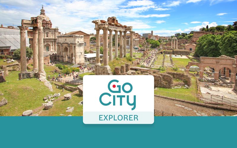 Billet Pass Go City Rome Explorer : Choix entre 2 à 7 attractions