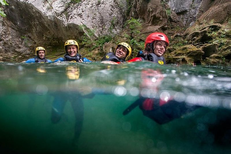 Billet Expérience de canyoning sur la rivière Cetina à Split