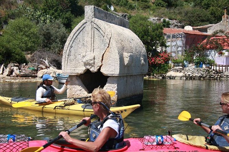 Billet Excursion en kayak vers la ville engloutie de Kekova depuis Kas