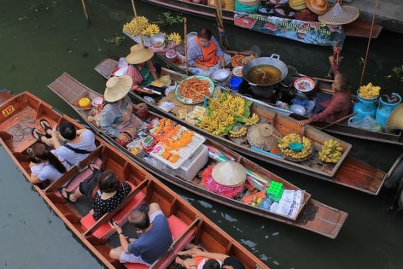Billet Visite des marchés de Damnoen Saduak et Mae Klong à Bangkok