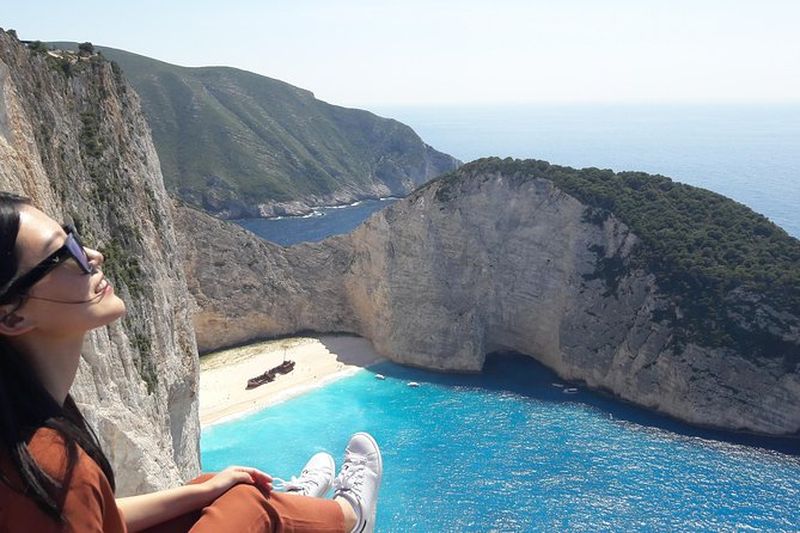 Billet Excursion aux Grottes Bleues et à la plage de Navagio depuis Zante