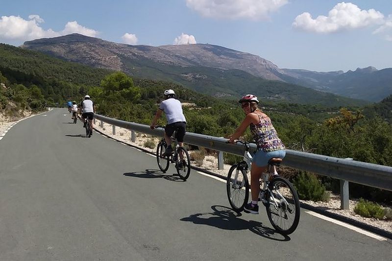 Billet Descente à vélo sur la Costa Blanca depuis Benidorm
