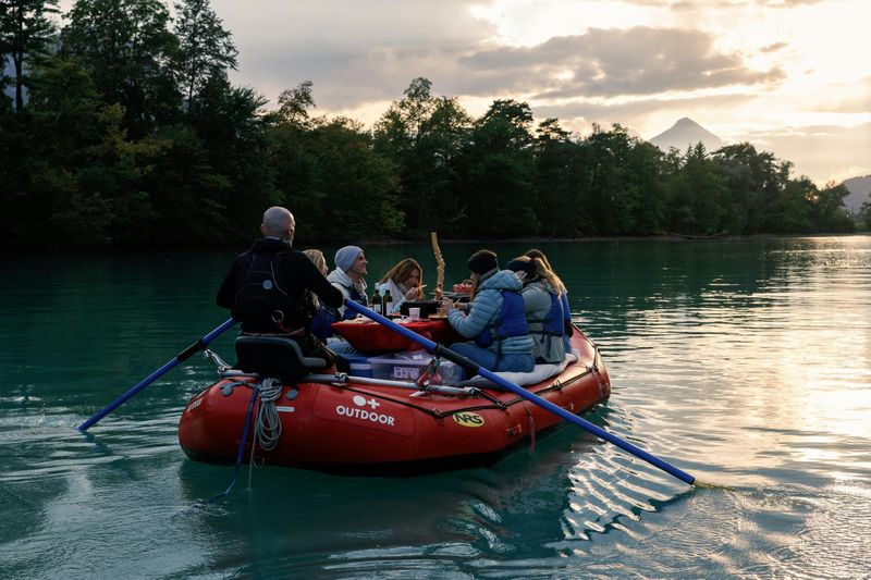 Billet Expérience de rafting avec dîner raclette à Interlaken