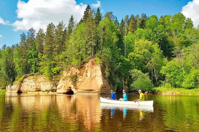 Billet Excursion en kayak sur la rivière de la vallée Gauja depuis Riga
