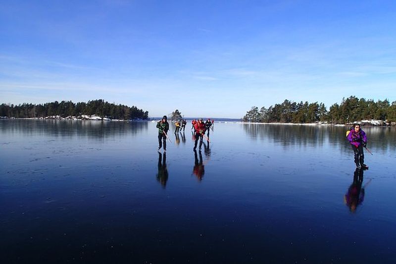 Billet Initiation au patinage sur glace naturelle à Stockholm
