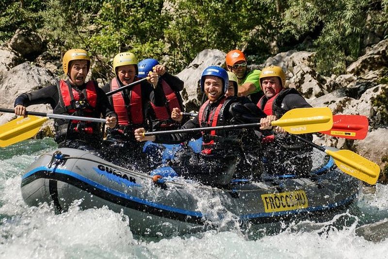 Billet Rafting sur la rivière Soča à Bovec