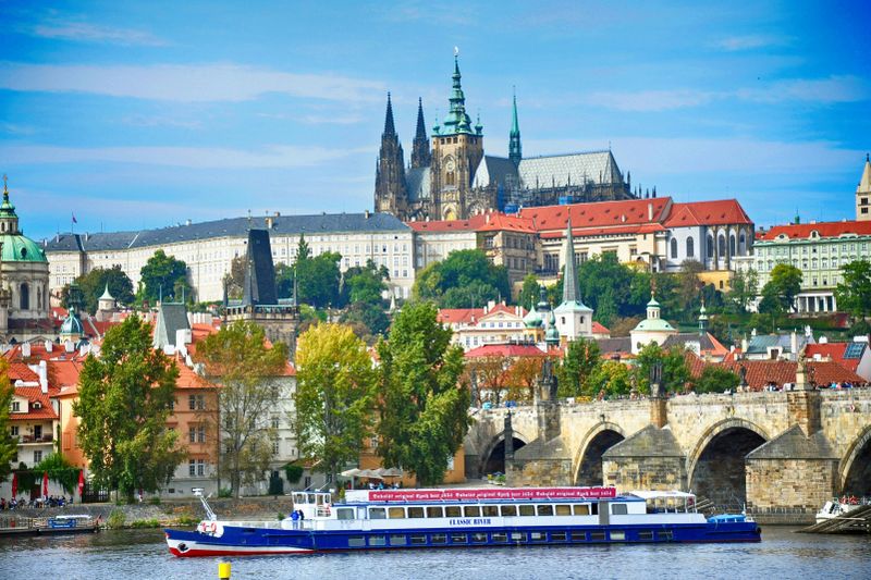 Billet Croisière panoramique à Prague