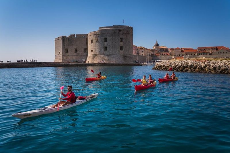 Billet Excursion en kayak avec snorkeling à Dubrovnik