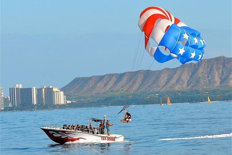 Billet Expérience de parasailing à Oahu