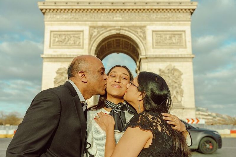 Billet Séance photo professionnelle à l'Arc de Triomphe de Paris