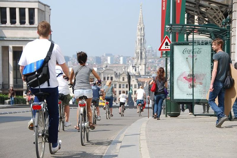 Billet Visite guidée à vélo de Bruxelles