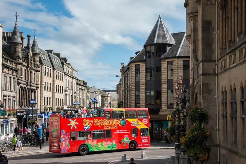 Billet Bus touristique City Sightseeing d'Inverness