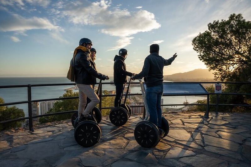 Billet Balade de 2 heures en segway à Malaga