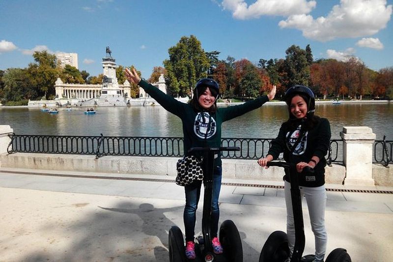 Billet Visite guidée en segway du Parc du Retiro à Madrid