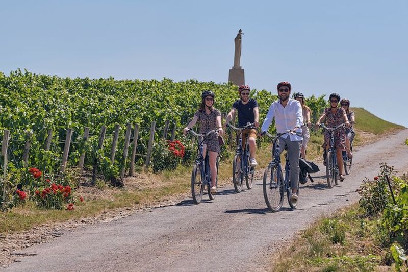 Billet Tour du champagne en vélo électrique à Épernay