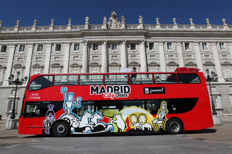 Billet Bus touristique de Madrid