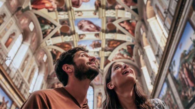 Billet Visite guidée des Musées du Vatican, de la Chapelle Sixtine et de la Basilique Saint-Pierre