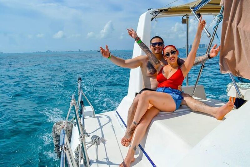 Billet Excursion en catamaran à Isla Mujeres depuis Cancún