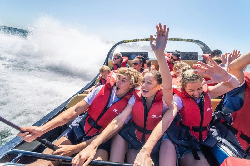 Billet Balade en jet boat Paradise de 30 minutes a Gold Coast