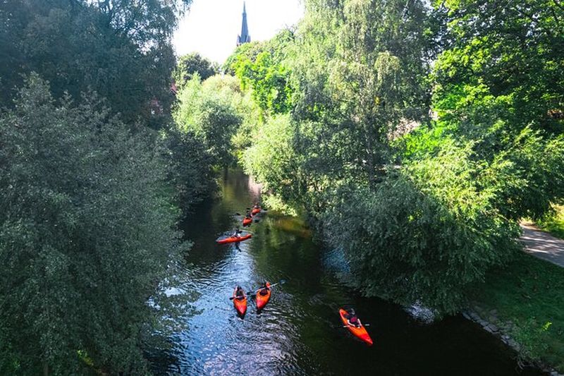 Billet Balade en kayak sur la rivière Akerselva à Oslo
