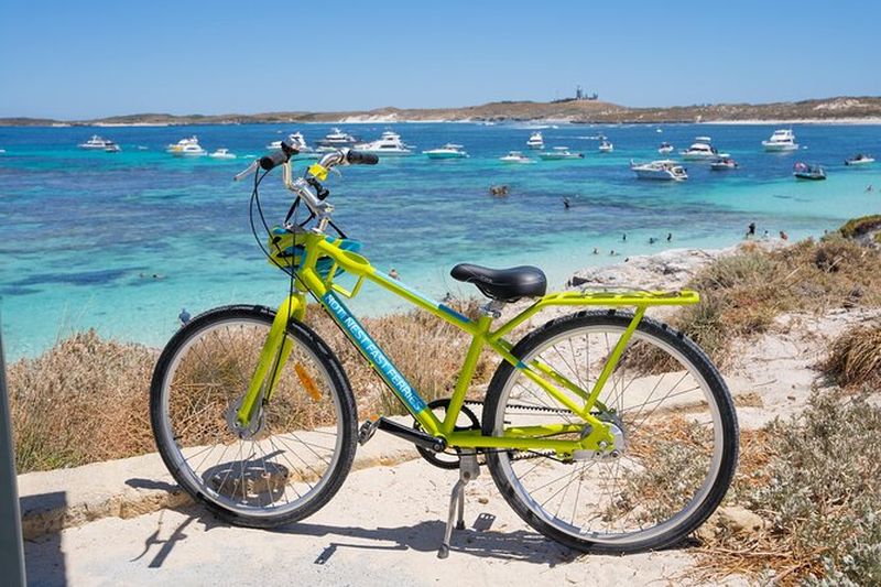 Billet Excursion en ferry vers l'île de Rottnest avec location de vélo depuis Perth