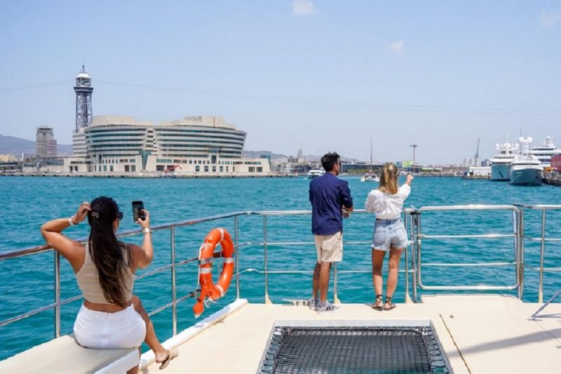 Billet Balade en catamaran à Barcelone