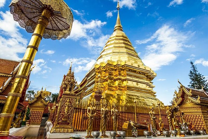 Billet Visite de Doi Suthep, Wat Umong et Wat Pha Lat à Chiang Mai