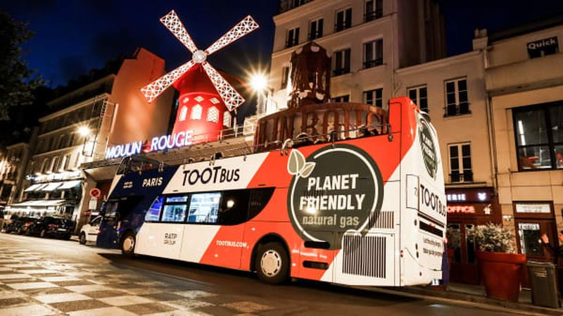 Billet Bus touristique nocturne Toot de Paris